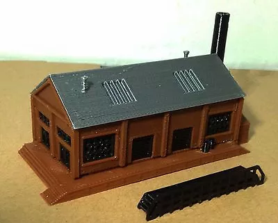 Outland Models Train Railway Layout Classic Industrial Factory Z Scale 1:220 • $14.99