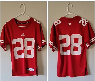 Adidas Wisconsin Badgers Montee Ball #28 Football Jersey Men Small EUC • $20