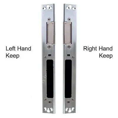 Universal Upvc Door Receiver Keep Set - Centre Latch Deadbolt Hook Bolts • £16.99