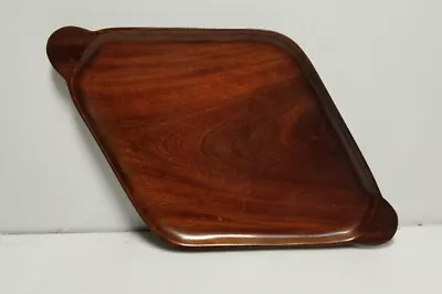 Vintage Handcrafted Mahogany Tray • $24.99