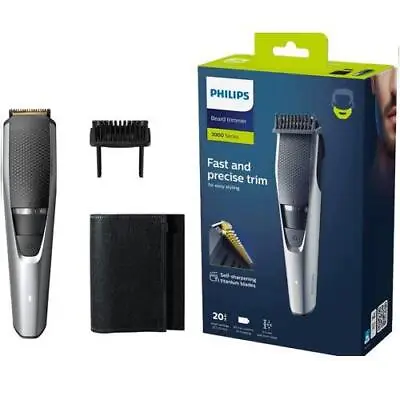 $71.16 • Buy Philips Series 3000 Mens Beard & Stubble Trimmer Hair Clipper - BT3222/13