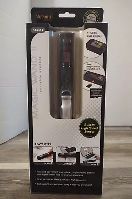 VuPoint Solutions Magic Wand II Portable Handheld Scanner ST441T NEW • $22