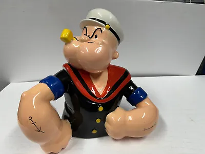 2010 RARE Popeye The Sailor Man Cookie Jar No. 15143 Westland Giftware 9.5” T • $240