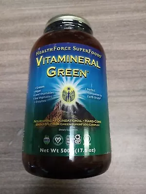 Health Force Vitamineral Green Powder  500 Grams Low Price Free Ship • $52