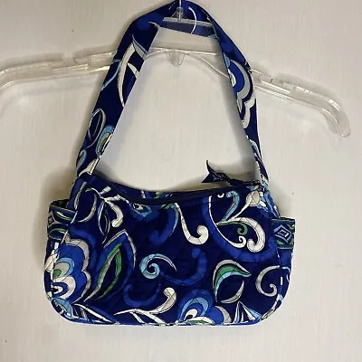 Vera Bradley Audrey Mediterranean Blue Purse Handbag Multicolor • $14.99