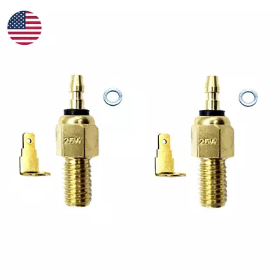$17.99 • Buy 2x For Yamaha V Star 1100 XVS1100 1999-2009 Carb Carburetor Heater New