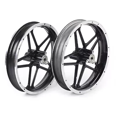 Pair Front&Rear Rim Wheel 2.50-10 For E-bike Scooter Mini Dirt Bike Motorcycle • $59