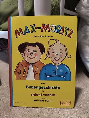 Max Und Moritz - German Classic Picture Storybook - By Wilhelm Busch • $5