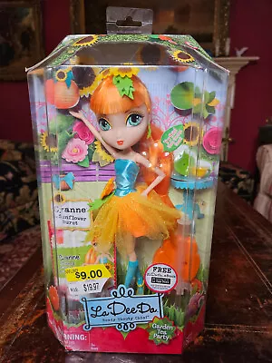 LA DEE DA CYANNE As Sunflower Burst Garden Tea Party Doll NIB • $40