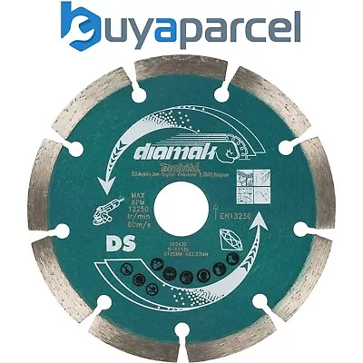 Makita D-61139 SEG Diamond Cutting Disc 125mm Blade Concrete Stone Cutter • £8.39