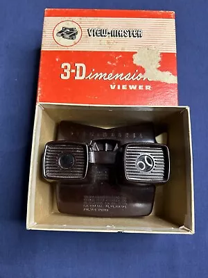 Sawyer’s Bakelite Model E View-Master Viewer WITH BOX • $14.95