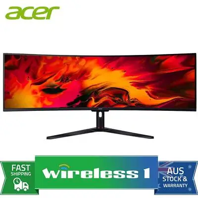 $1418.79 • Buy Acer EI1 EI491CURS 49in DFHD 120Hz HDR400 FreeSync Curved VA Gaming Monitor