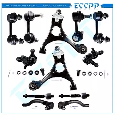 12pc Front Rear Control Arms Sway Bars Suspension Kit For 06-2010 11 Honda Civic • $98.22