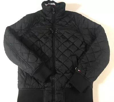 Tommy Hilfiger Mens Jacket Diamond Quilted In Black Size XS READ DESCRIPTION* • $19.99