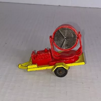 Vintage Tootsie Toy Red Spotlight/searchlight Yellow Trailer Die Cast. 3.5” • $9.99