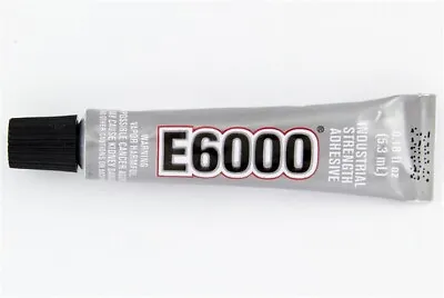 $4.99 • Buy E6000 Mini Tube Glue Crystal Rhinestone Jewelry Adhesive .18 Oz E-6000 Sample Sz