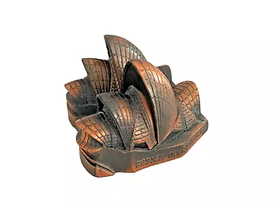 Metal Vintage Sydney Opera House Australia Souvenir Building Replica Model • $70