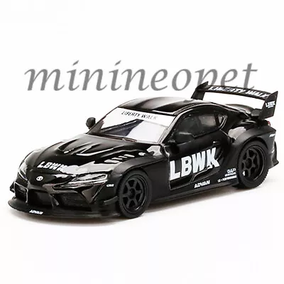 Mini Gt Mgt00236 Lb Works Lbwk Toyota Gr Supra Rhd 1/64 Diecast Model Car Black • $15.97