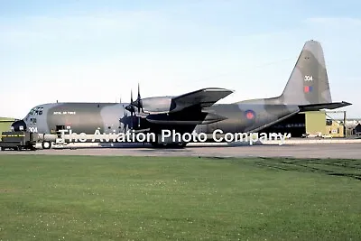 RAF LTW Lockheed C-130K Hercules C.3 XV304 (1984) Photograph • £1.20