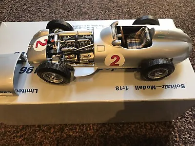 £475 • Buy Manuel Fangio 1/18 Scale Mercedes Benz W 196 1954 Limited Edition.