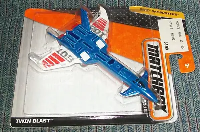 MATCHBOX SKY BUSTERS TWIN BLAST (blue) MBX 2013 BFV94-0910 HTF • $30