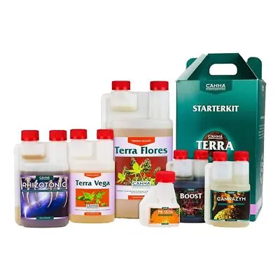 £56.95 • Buy CANNA Starter Kits - Coco & Terra. Nutrient Packs For Beginners & Hobbie Growers