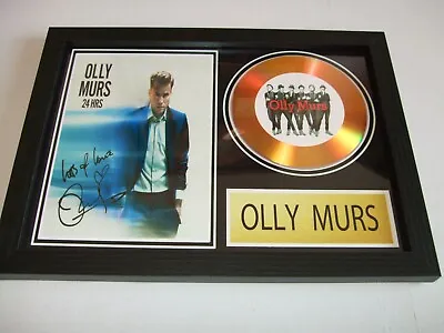 Olly Murs   Signed  Disc  Framed  96 • £16