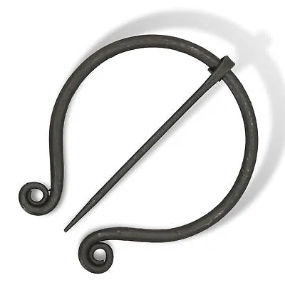 Medieval Renaissance Celtic Cloak Pin Forged Penannular Brooch Jewelry Broach • $9.99