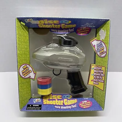 Vintage 2000 Kids Only Disc Shooter Game Black/Grey • $51.99
