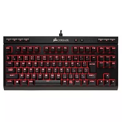 Corsair K63 Red LED - Japanese Keyboard - [Cherry MX Red Key Switch Adopted Com • $152.09