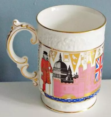 The London Scene Vintage 1978 Coalport Bone China Large Tankard Mug • £12.99