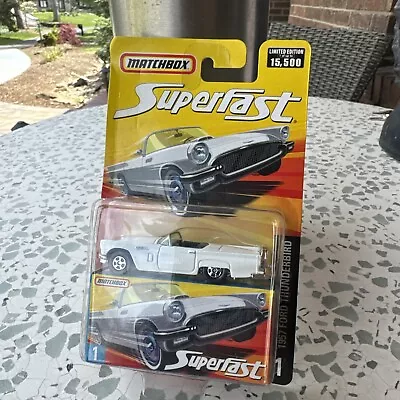 1957 Ford Thunderbird 🔥 Matchbox® Superfast® #1 • $1