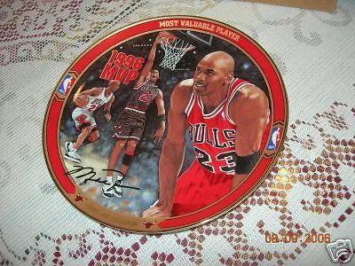 Michael Jordan  Plate   Most Valuable Player   Return To Greatness Collection  • $22.99