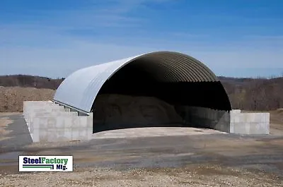 $8850 • Buy Steel Manufactured Arch Q30x30x14 Quonset Barn Farm Building Kit Factory Direct