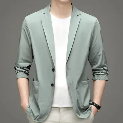 Lightweight And Elegant Men's Casual Blazer For Spring Summer Season • $33.20