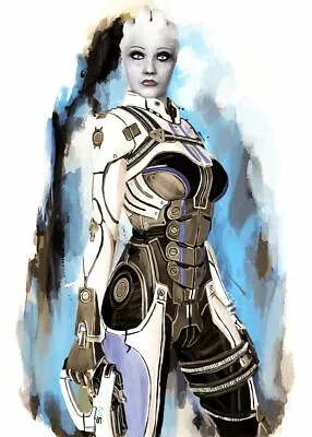 Mass Effect Liara T'Soni Metal Poster 7x11 12x18 #4 • $60