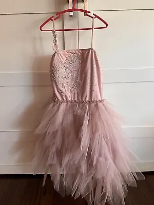 Ooh La La Couture Girls Pink Dress 12 • $40
