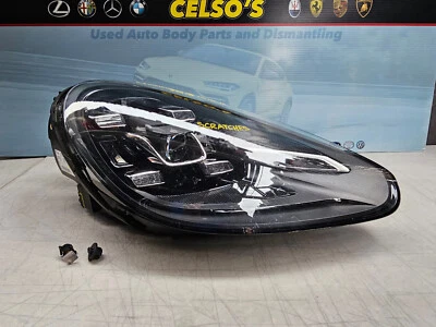 $999 • Buy 2015 2016 2017 2018 Porsche Cayenne 958 Right Side Full Led Headlight Oem Used