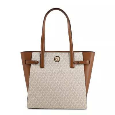 Michael Kors Carmen Large Top Zip Tote Shoulder Bag MK Signature • $89.94