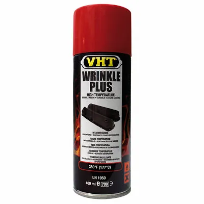 VHT GSP204 Paint Heat Shrink Red Enamel Red Wrinkle Eu Without Toluene 400 • $111.54