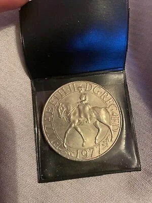 1977 Queen Elizabeth Ii Silver Jubilee Coin In Midland Bank Plastic Wallet  • £170
