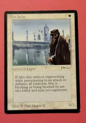 Abu Jafar Arabian Nights MTG Magic The Gathering 1993  • $44.99