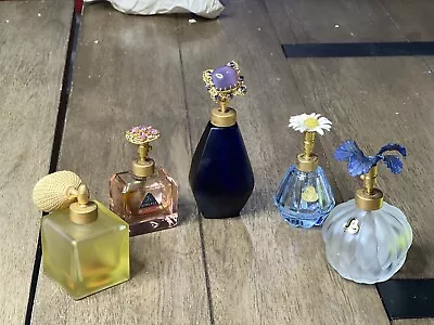 Vintage Perfume Bottles Lot Of Empty Bottles • $50