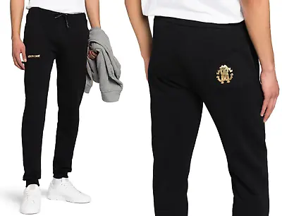 Roberto Cavalli Firenze RC Monogram Sweatpants Jogging Pants Trainers Size L • $197.69