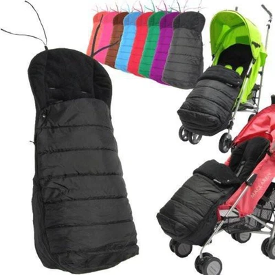 £24.95 • Buy NEW Black Footmuff To Fit Maclaren Techno Xt Buggy Pram