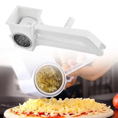 Kitchen Vegetable Cheese Grater Handheld Rotary Shredder Cutter Tool • £3.99