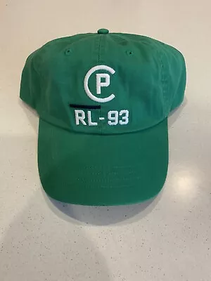 Ralph Lauren Rl93 Hat Green Navy Trim • $80