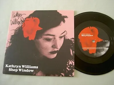 KATHRYN WILLIAMS Shop Window/Breath (Live) Signed 7  Vinyl Single • £5.99