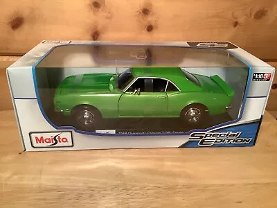 New 1:18 1968 Chevrolet Camaro Z/28 Coupe. Maisto # 46629 • $38