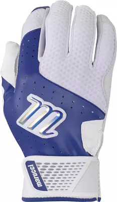 1 Pair 2022 Marucci MBGCRST Crest Batting Gloves Adult X-Large Navy Blue • $27.95